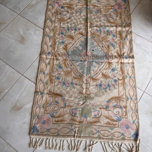 Cotton rug from India like new, 90 x 150 cm