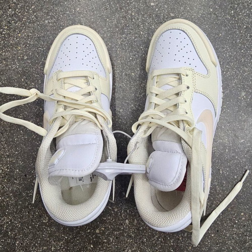 Nike W Dunk Low Twist shoes new, size 38.5, Coconut Milk White Guava Ice