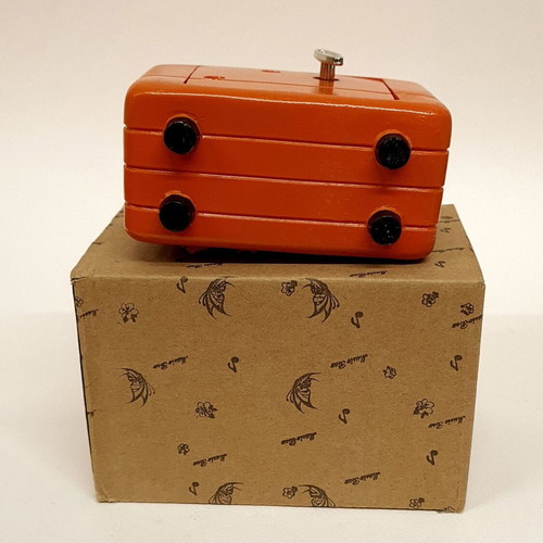 Music box radio new, ceramic