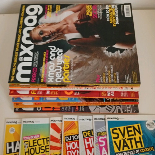 Mixmag magazines like new, pack of 8 issues