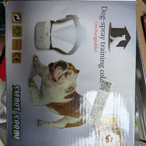 Sof bundle like new with car back seat cover, nail clipper, anti barking device