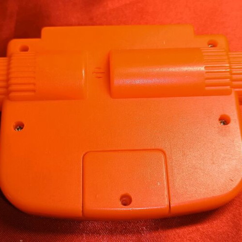 Vintage 80s LCD game with screen blemishes