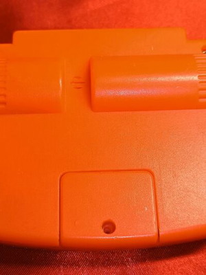 Vintage 80s LCD game with screen blemishes
