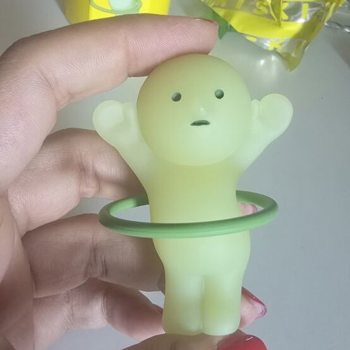 Smiski Exercising Series Hoop figure brand new
