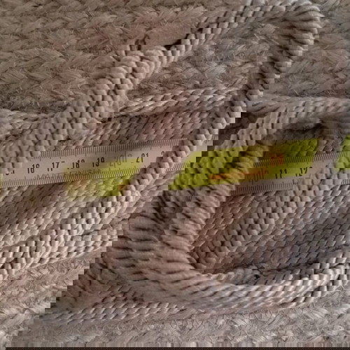 Nak σχοινένια πέδιλα μεταχειρισμένα, μπεζ, νούμερο 39