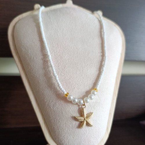 Summer starfish necklace