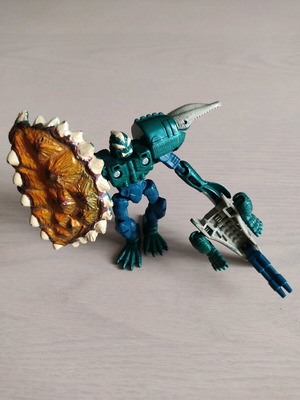 Beast Wars crocodile - turtle figure used