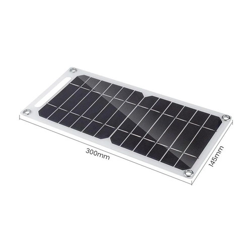 5W Solar Panel with USB like new, portable outdoor charger