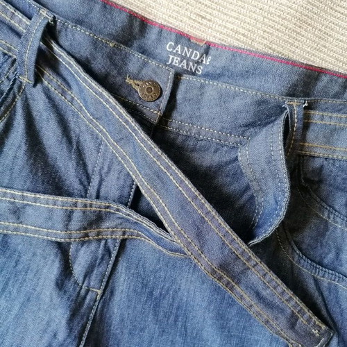 Canda Jeans women's denim bermuda shorts 3XL new, blue