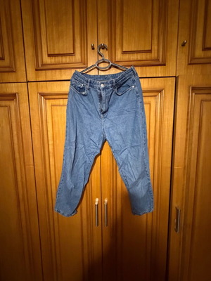 Jeans loose pants like new, blue, size XXL