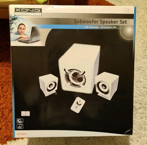 Subwoofer speaker set Konig Computer cmp-spsw30