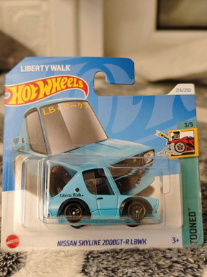 Hot Wheels Nissan Skyline 2000GT-R LBWK new