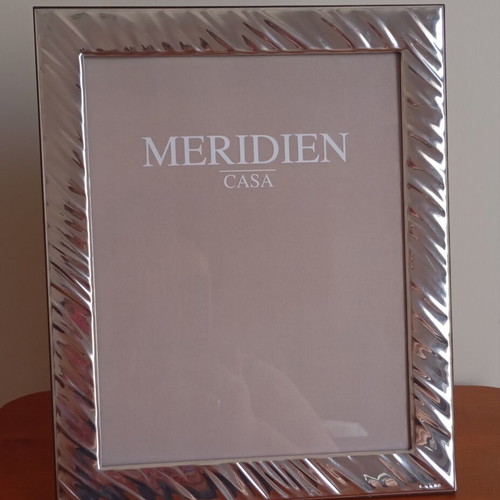 Silver photo frame large size new in packaging