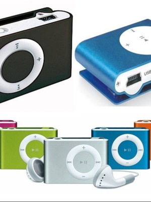 Rechargeable MP3 player new, compact aluminum alloy