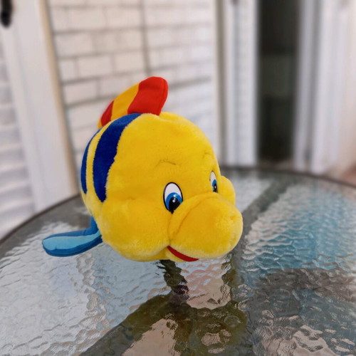 Flounder plush like new 40cm width, 20cm height