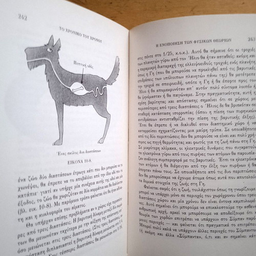 Stephen W. Hawking The Chronology of Time used, Greek edition