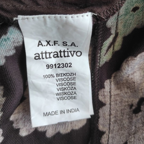 Attrattivo skirt with buttons, 100% viscose, size S