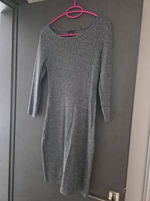 GAP mini elastic dress grey like new