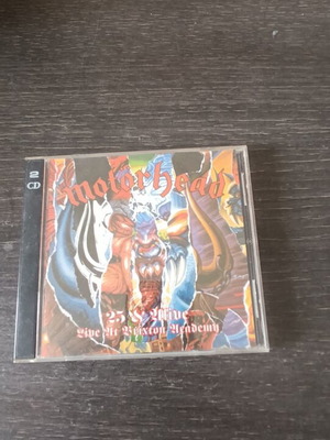 Motorhead 25 and 21 Live double CD