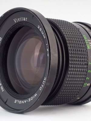 Vivitar 28mm f/2.5 Auto Wide-Angle Lens for Minolta MD