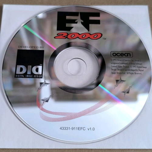 EF 2000 PC CD-ROM like new, Big Box