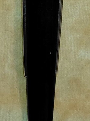 Montblanc Meisterstück letter opener, elegant office accessory