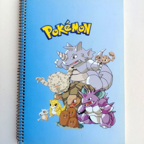 Pokemon 1998 Series 1 school notebook new