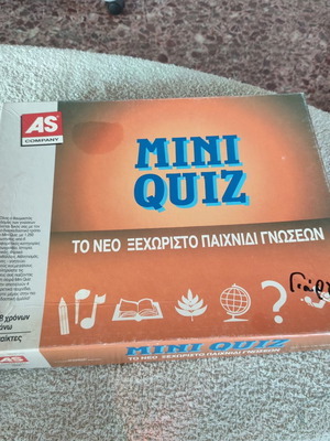 Mini Quiz board game by AS Company