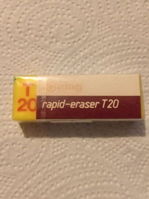 Vintage Rapid ΡΒΒ eraser new