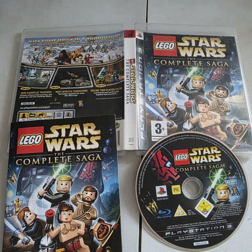 Lego Star Wars The Complete Saga PS3 game used