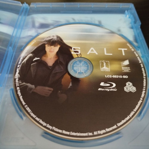 Salt Blu-Ray movie with Greek subtitles, thriller action