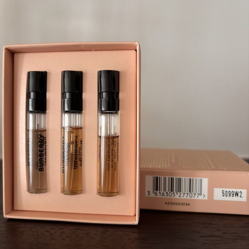 Burberry Goddess Complete Trilogy Discovery Set new, 3 x 1.5ml tester vials
