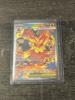 Mega Emboar ex card like new