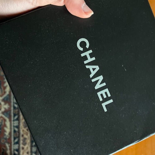 Chanel shoulder bag used, black, conic Fall04