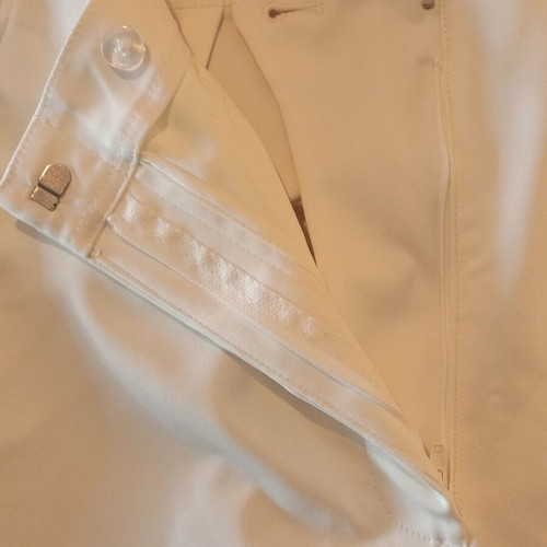 M&S Collection white fabric pants size 44 new