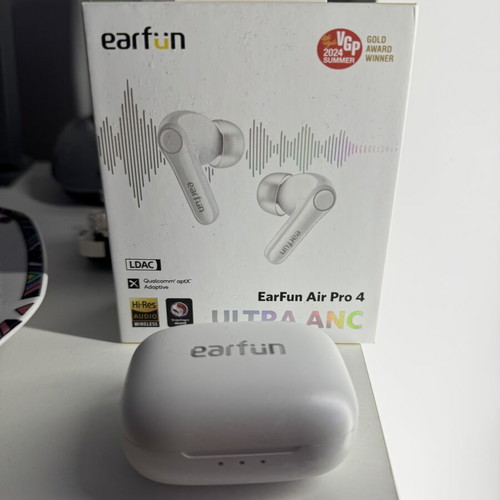 Earfun Air Pro 4 Ultra ANC earbuds used