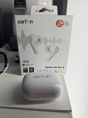 Earfun Air Pro 4 Ultra ANC earbuds used