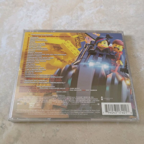 Lego Movie CD Original Motion Picture Soundtrack new, electronic