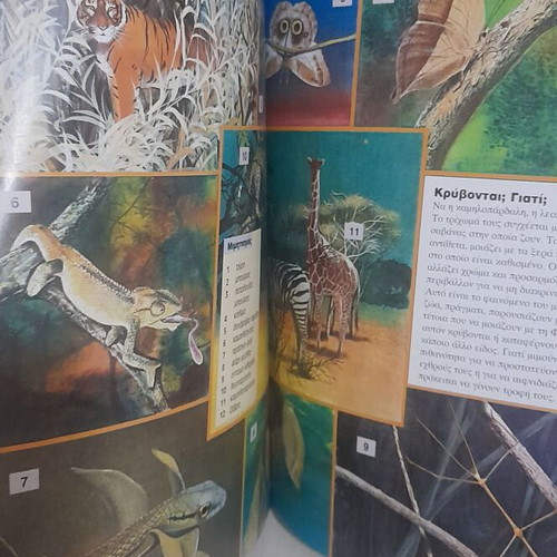 Children's Encyclopedia The World of Animals used, Greek