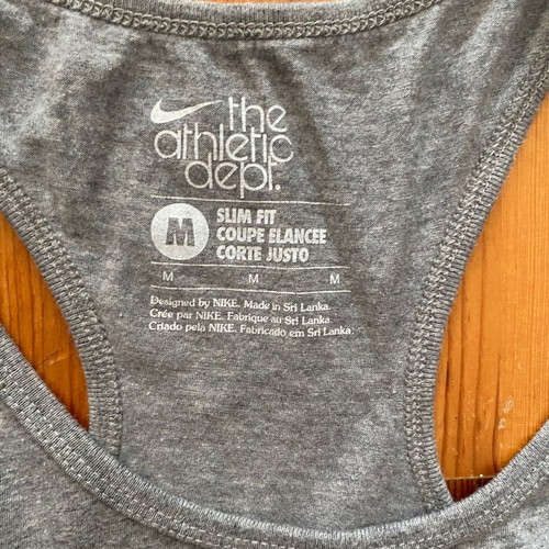 Nike medium gray shirt used
