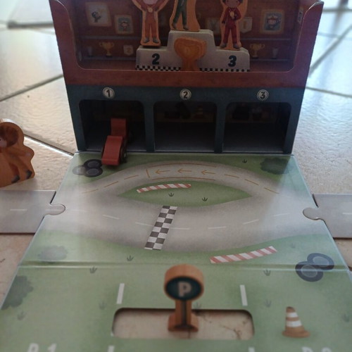Little Dutch Racing Track Playset like new