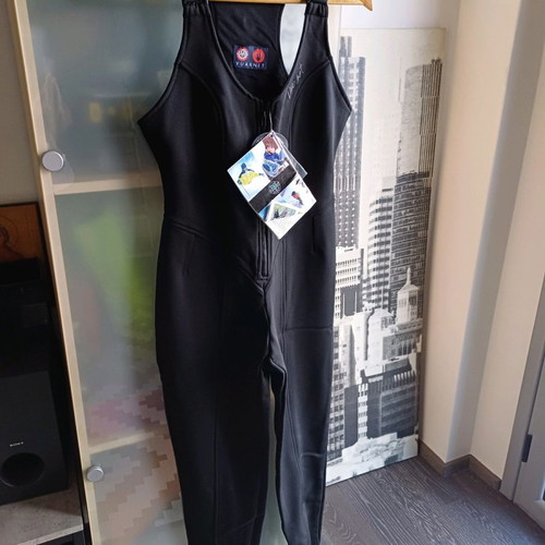 Vuarnet ski salopette new, women's black size S