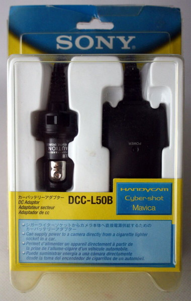 SONY 2003 HANDYCAM CYBER SHOT MAVICA DC ADAPTOR DCC-L50B ΚΑΙΝΟΥΡΓΙΟ !