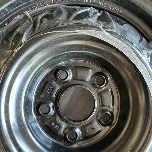 Toyota 15” steel rims new, set of 2 with bolts