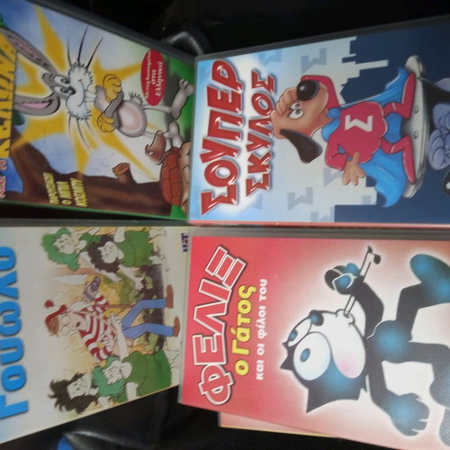 Children's VHS tapes new sealed, set of 6 dubbed