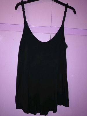 Blouse used, size L, black