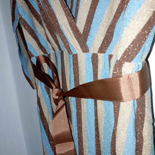 Women's long dress new, elastic, size S - M, multicolor