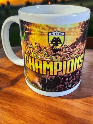 AEK Champions Ceramic Mug new, summer collectible