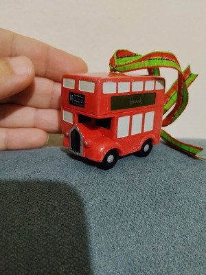 Στολίδι London Bus Harrods μεταχειρισμένο, με μικρή φθορά