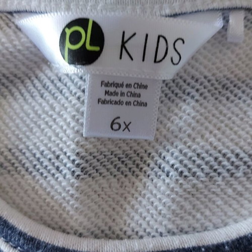 Girls' dress used, with pockets and waist drawstring